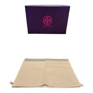 TORY BURCH Empty Shoe Box and Dust Bag